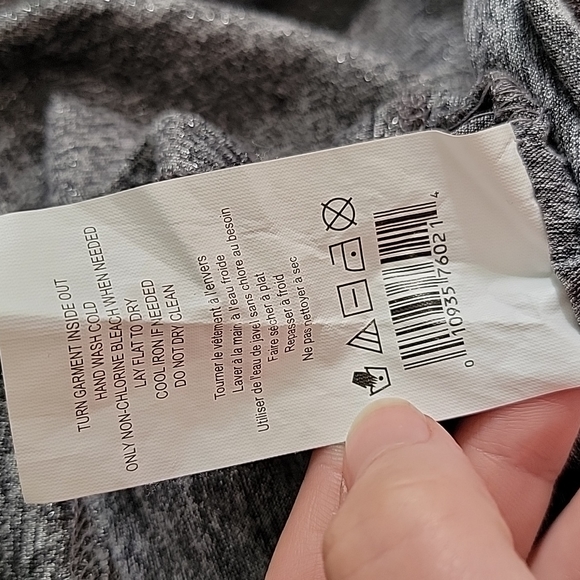 Loved by Heidi Klum Grey Long Sleeve Maternity Top - Picture 5 of 6